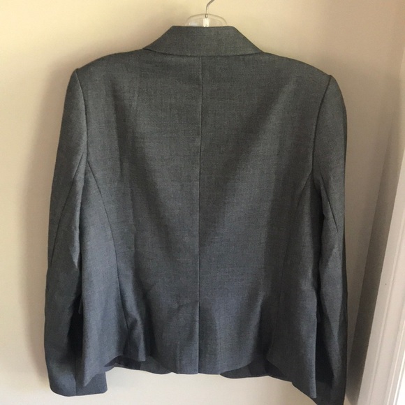 NWT! Banana Republic Women’s Dark Gray blazer single button - Picture 2 of 6